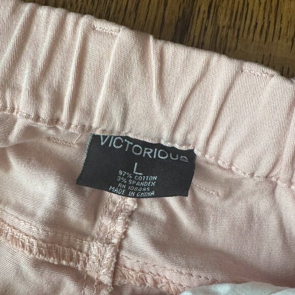 Men's Jogger Twill Pants (Dirty Pink) - Picture 3 of 5